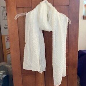 Van Heusen White Oblong Scarf